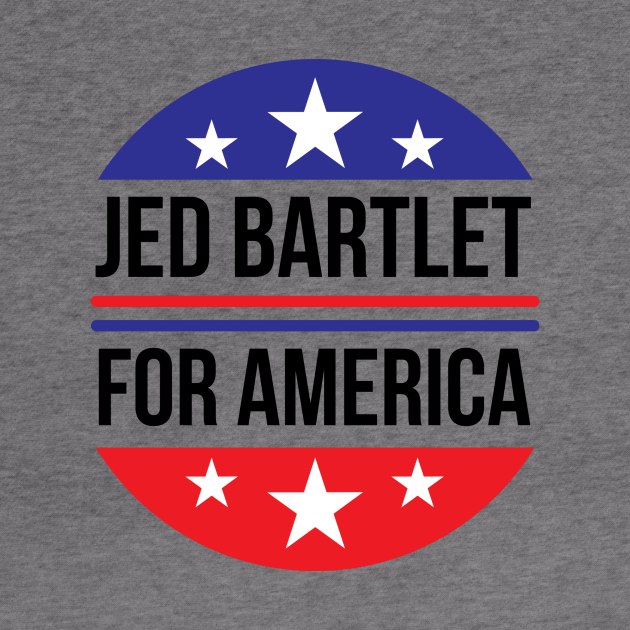 Re-Elect Jed Bartlet For America - Circle by PsychicCat